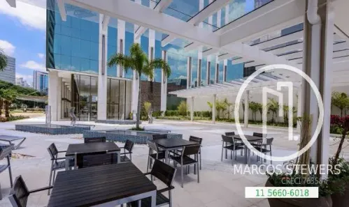 Sala Comercial para venda ou aluguel, 85m² no Cidade Monções, São Paulo