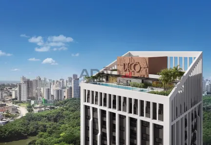 Apartamento com 1 Quarto à venda, 27m² no Setor Marista, Goiânia