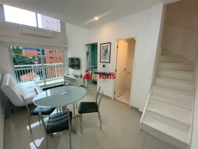 Flat com 1 Quarto para alugar, 45m² no Vila Nova Conceição, São Paulo