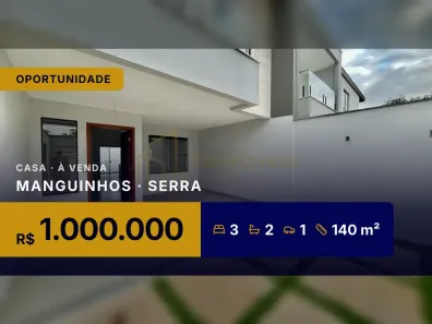 Casa com 3 Quartos à venda, 140m² no Manguinhos, Serra