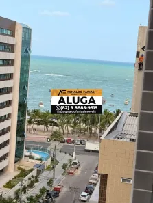 Apartamento com 2 Quartos para alugar, 55m² no Ponta Verde, Maceió