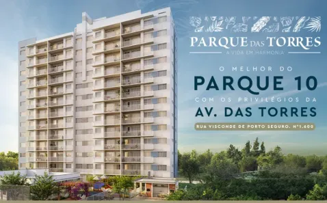 Apartamento com 3 Quartos à venda, 66m² no Parque 10 de Novembro, Manaus