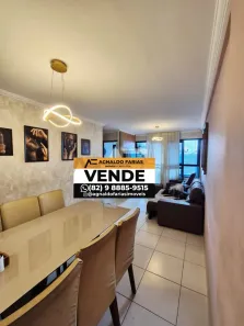 Apartamento com 2 Quartos à venda, 58m² no Ponta Verde, Maceió
