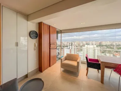 Apartamento com 1 Quarto para alugar, 52m² no Brooklin Paulista, São Paulo