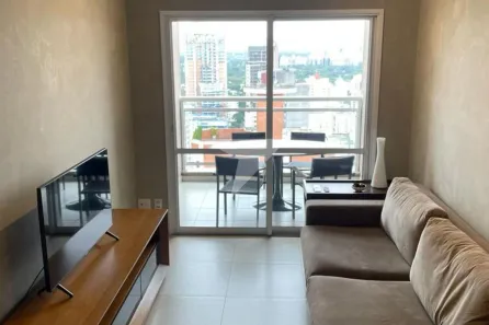 Apartamento com 1 Quarto para alugar, 58m² no Pinheiros, São Paulo