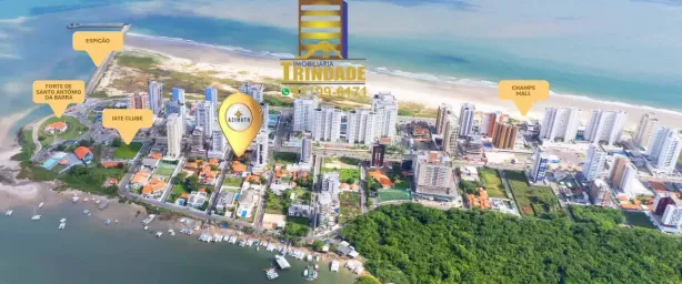 Apartamento com 4 Quartos à venda, 197m² no Ponta D'Areia, São Luís