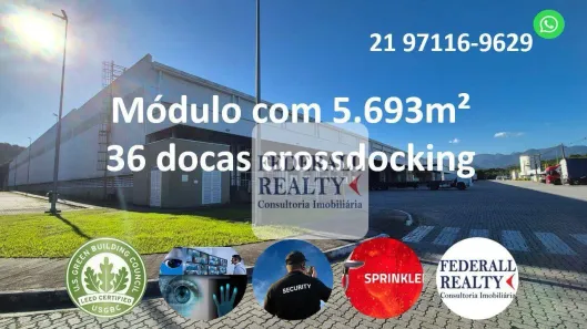 Galpão/Depósito/Armazém para alugar, 5693m² no Pavuna, Rio de Janeiro