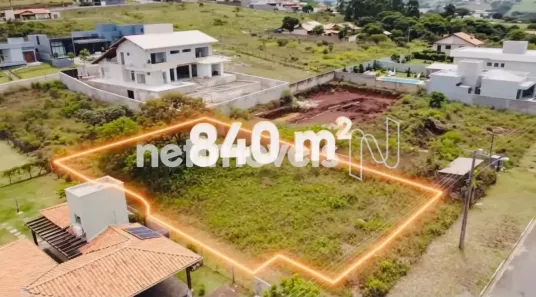 Lote/Terreno à venda, 840m² no Balneário Água Limpa, Nova Lima