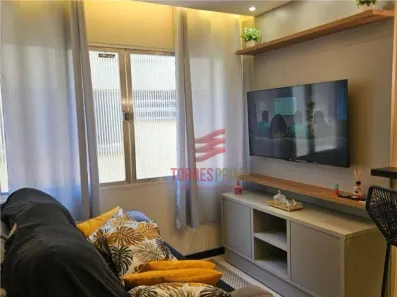 Apartamento com 1 Quarto à venda, 42m² no Centro, São Vicente