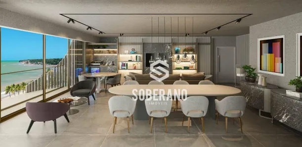 Apartamento com 3 Quartos à venda, 150m² no Cabo Branco, João Pessoa