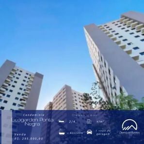 Apartamento com 2 Quartos à venda, 47m² no Ponta Negra, Natal
