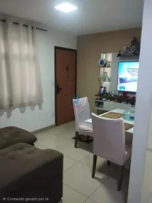 Apartamento com 2 Quartos à venda, 48m² no Fonte Grande, Contagem