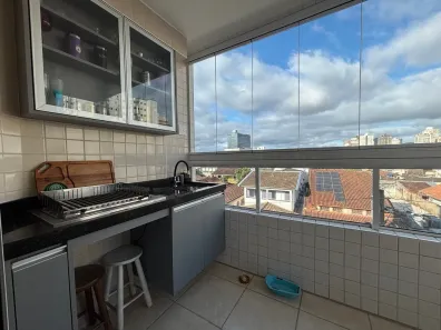 Apartamento com 2 Quartos à venda, 54m² no Guilhermina, Praia Grande