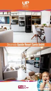 Apartamento com 2 Quartos à venda, 55m² no Vila Homero Thon, Santo André