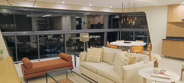 Apartamento com 2 Quartos para alugar, 134m² no Chácara Santo Antônio (Zona Sul), São Paulo