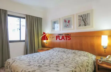 Flat com 1 Quarto à venda, 28m² no Indianópolis, São Paulo