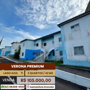 Apartamento com 2 Quartos à venda, 42m² no Lago Azul, Manaus