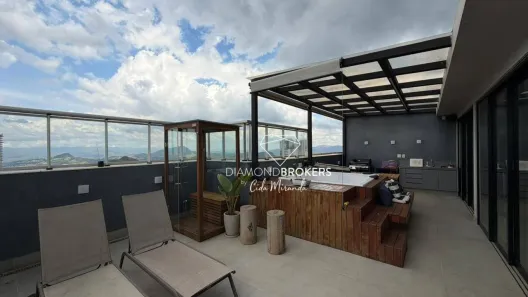 Cobertura com 2 Quartos para venda ou aluguel, 170m² no Vila da Serra, Nova Lima