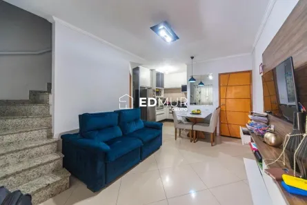 Sobrado com 2 Quartos à venda, 60m² no Jardim Santo Antônio, Santo André