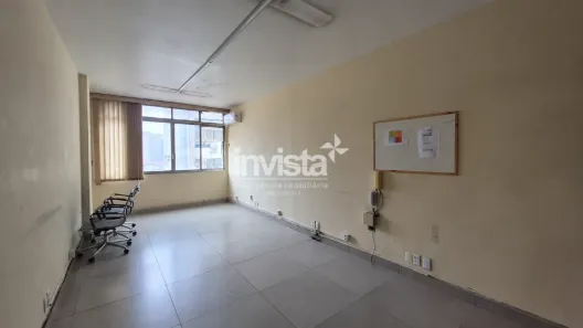 Sala Comercial para alugar, 49m² no Centro, Santos