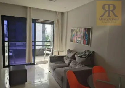 Apartamento com 1 Quarto para alugar, 50m² no Boa Viagem, Recife