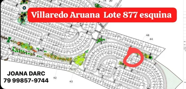 Lote/Terreno à venda, 318m² no Robalo, Aracaju