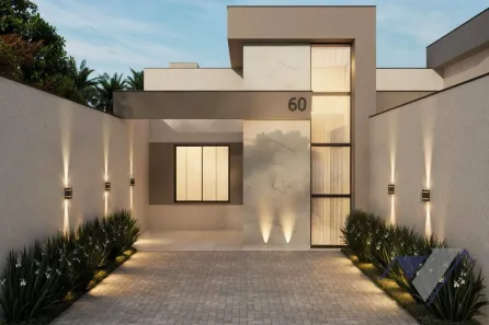 Casa com 2 Quartos à venda, 50m² no Esmeralda, Cascavel