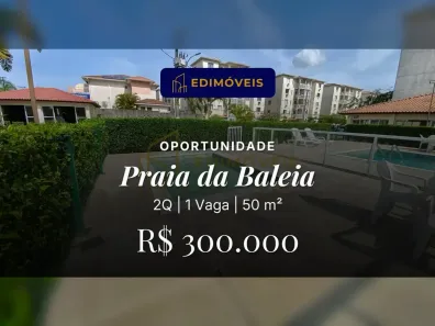 Apartamento com 2 Quartos à venda, 50m² no Praia da Baleia, Serra