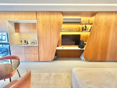 Apartamento com 1 Quarto para alugar, 47m² no Vila Nova Conceição, São Paulo