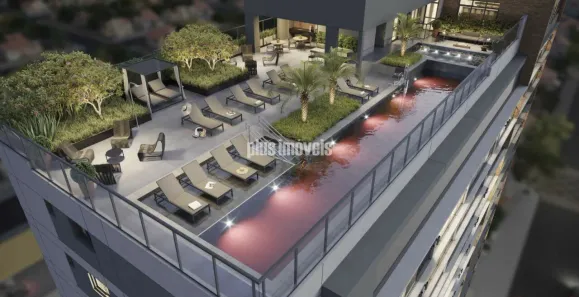 Apartamento com 1 Quarto à venda, 37m² no Indianópolis, São Paulo