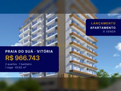Apartamento com 2 Quartos à venda, 63m² no Praia do Suá, Vitória