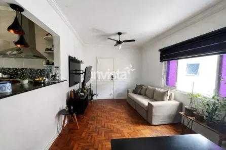 Apartamento com 2 Quartos para alugar, 70m² no Encruzilhada, Santos