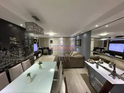 Apartamento com 2 Quartos para alugar, 70m² no Vila Valparaíso, Santo André