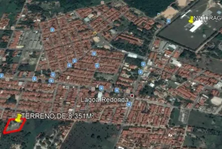 Lote/Terreno à venda, 8351m² no Lagoa Redonda, Fortaleza