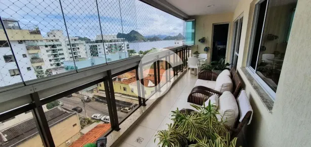 Apartamento com 4 Quartos à venda, 156m² no Charitas, Niterói