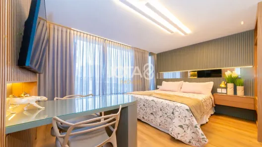 Apartamento com 1 Quarto para alugar, 25m² no Batel, Curitiba