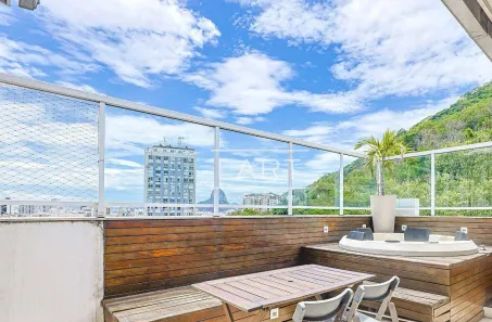 Cobertura com 3 Quartos para alugar, 130m² no Humaitá, Rio de Janeiro