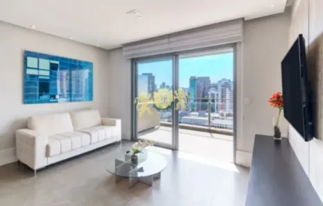 Flat com 1 Quarto à venda, 78m² no Vila Nova Conceição, São Paulo