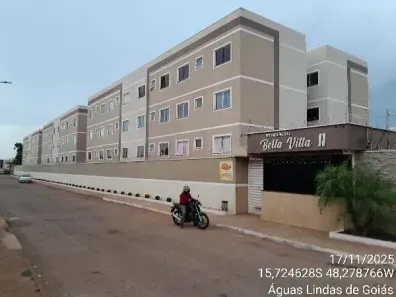 Apartamento com 2 Quartos à venda, 45m² no Mansões Pôr do Sol, Águas Lindas de Goiás