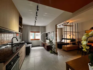 Apartamento com 1 Quarto para alugar, 62m² no Ponta da Praia, Santos