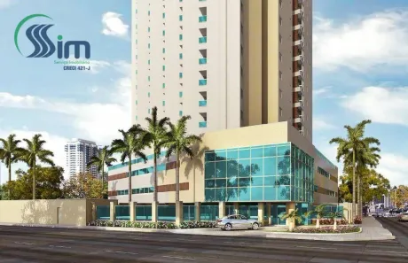 Apartamento com 2 Quartos à venda, 54m² no Praia de Iracema, Fortaleza