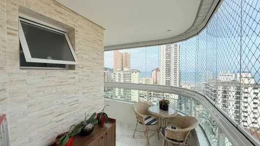 Apartamento com 3 Quartos à venda, 131m² no Guilhermina, Praia Grande