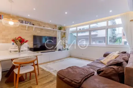 Apartamento com 3 Quartos para alugar, 109m² no Botafogo, Rio de Janeiro