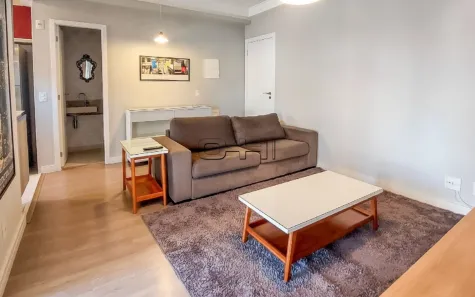 Apartamento com 1 Quarto para alugar, 52m² no Cidade Monções, São Paulo