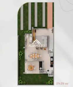 Casa de Condomínio com 3 Quartos à venda, 90m² no Loteamento Santa Marta, Ribeirão Preto