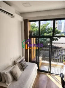 Apartamento com 1 Quarto para alugar, 23m² no Perdizes, São Paulo