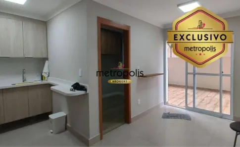 Apartamento com 2 Quartos para alugar, 38m² no Vila Palmares, Santo André