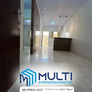 Casa de Condomínio com 2 Quartos à venda, 60m² no Parque Marajó, Valparaíso de Goiás
