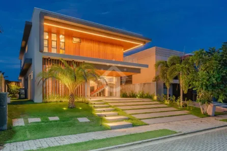Casa de Condomínio com 5 Quartos para venda ou aluguel, 400m² no Pires Façanha, Eusébio