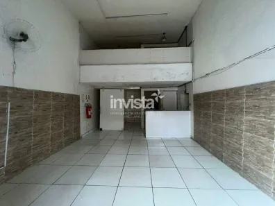 Ponto Comercial para alugar, 150m² no Centro, Santos